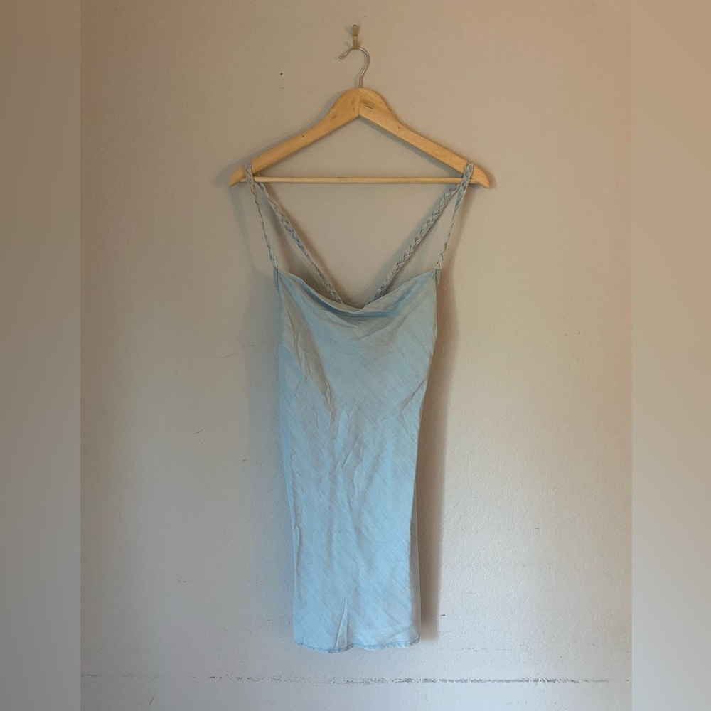 Bella Dahl dress, size small, light blue, brand new with tags.